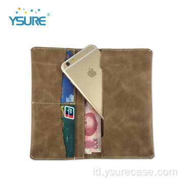 Dompet Kasing Telepon Kartu Kredit Mini Retro Multi-Fungsi